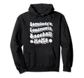 Somebodys Loudmouth Baseball Mama Mom Hoodie - Aesthetic Graphic Unisex - T-Shirt, Sweatshirt, Hoodie