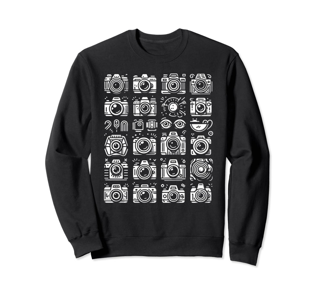 Funny Camera Sweatshirt - Novelty Apparel for Adults - T-Shirt, Sweatshirt, Hoodie