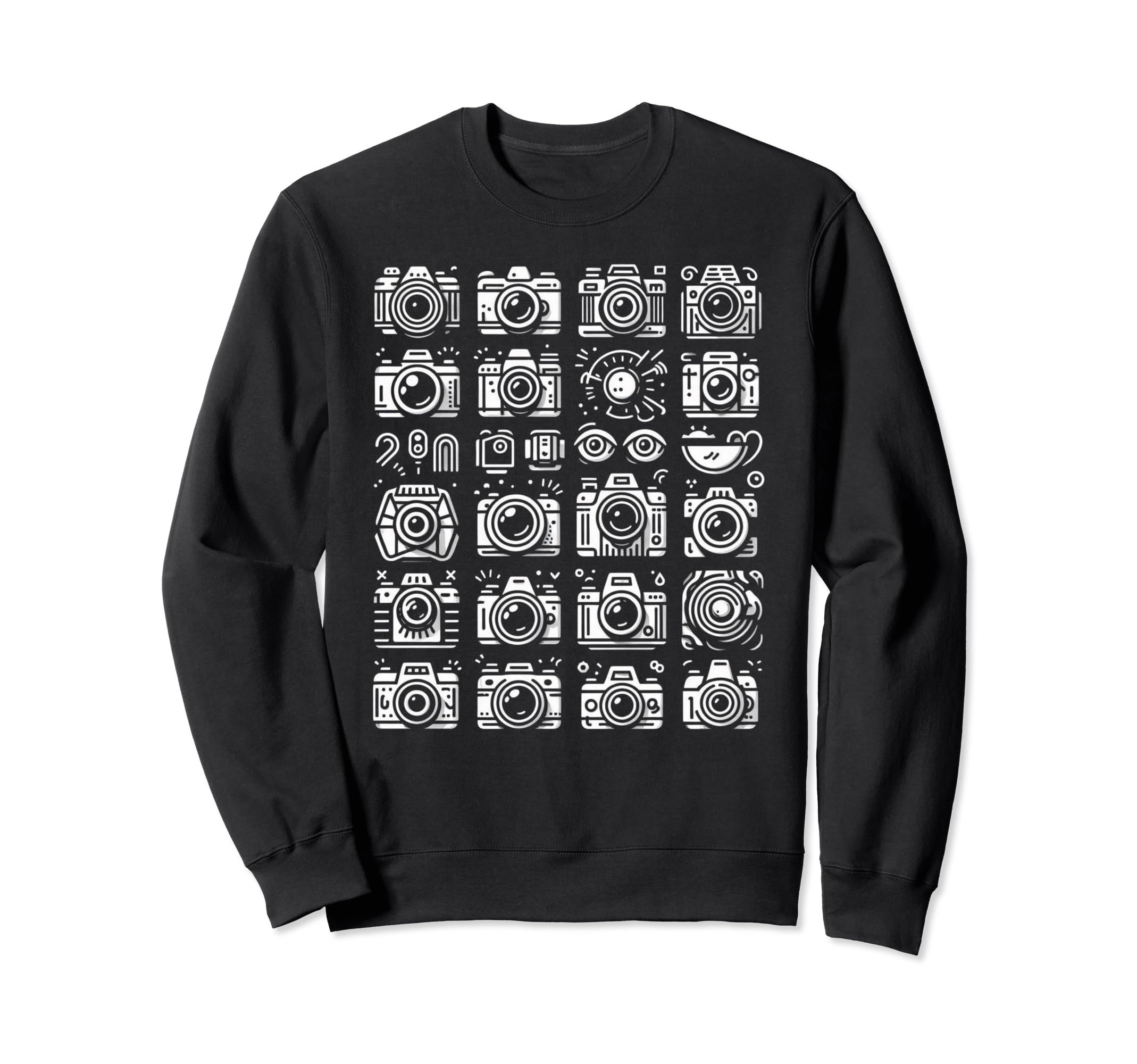 Funny Camera Sweatshirt - Novelty Apparel for Adults - T-Shirt, Sweatshirt, Hoodie