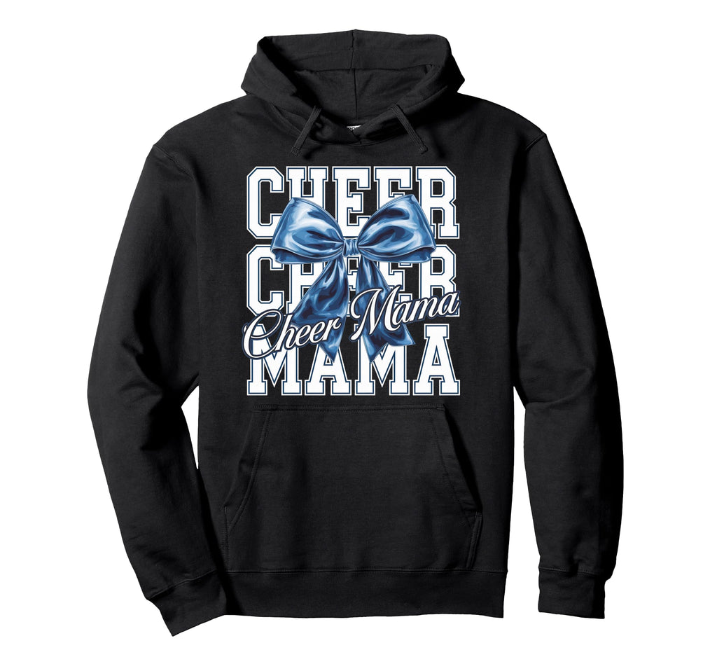 Cheer Mom Mother Bow Cheerleader Game Hoodie - Fun Novelty Design Unisex - T-Shirt, Sweatshirt, Hoodie