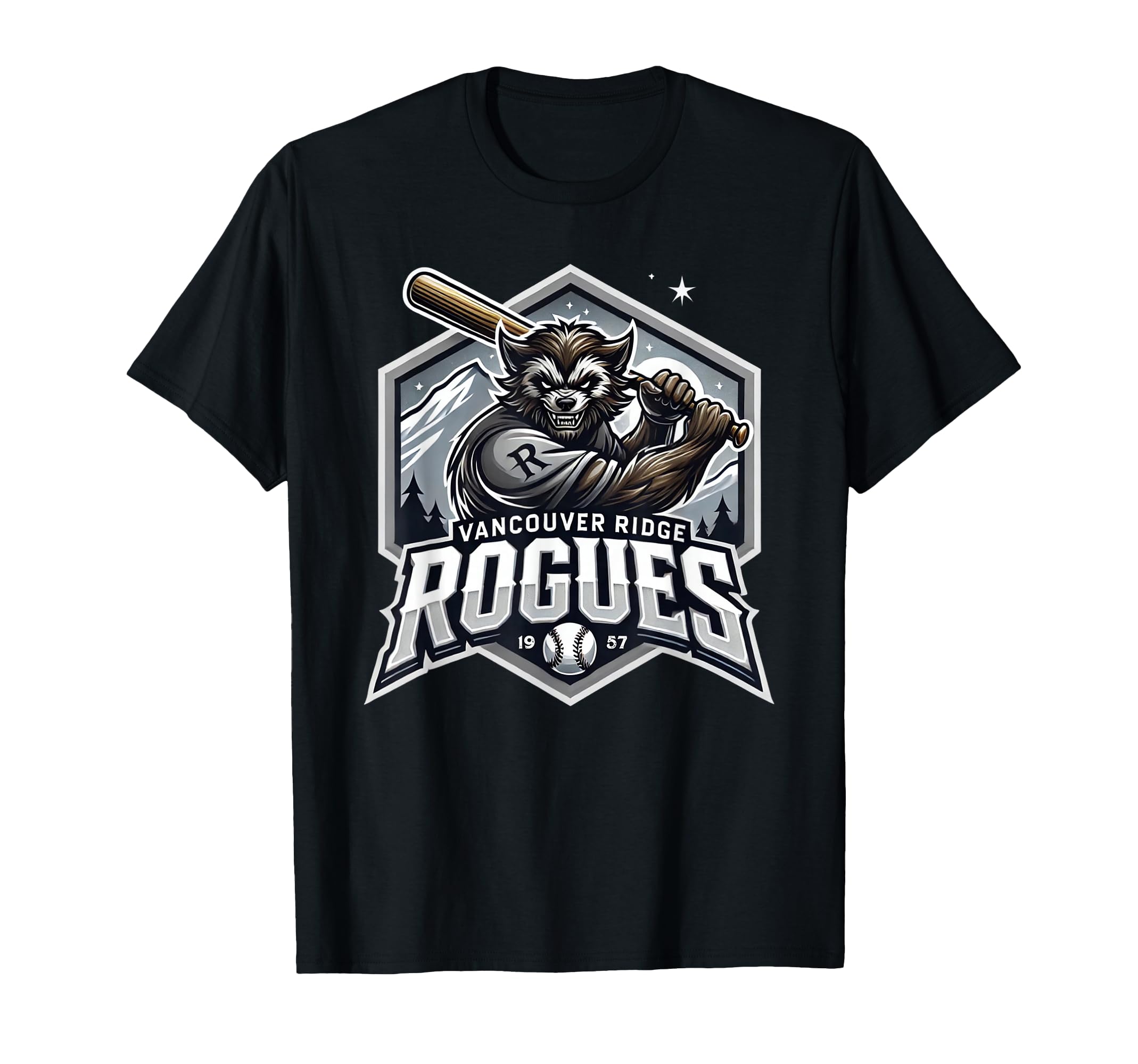 Vancouver Ridge Rogues Minor League T-Shirt - Novelty Apparel Men Women - T-Shirt, Sweatshirt, Hoodie