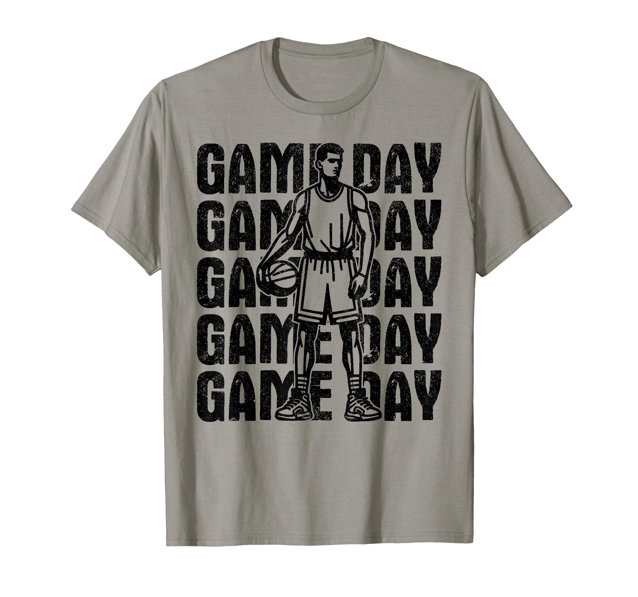 Game Day Basketball Basketball Mom T-Shirt - Novelty Apparel for Adults - T-Shirt, Sweatshirt, Hoodie