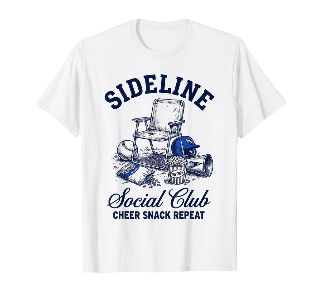 Sideline Social Club Cheer Snack T-Shirt - Casual Everyday Wear Unisex - T-Shirt, Sweatshirt, Hoodie