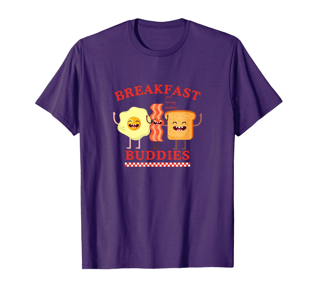 Breakfast Buddies Cartoon Aesthetic T-Shirt - Unique Graphic for Adults - T-Shirt, Sweatshirt, Hoodie