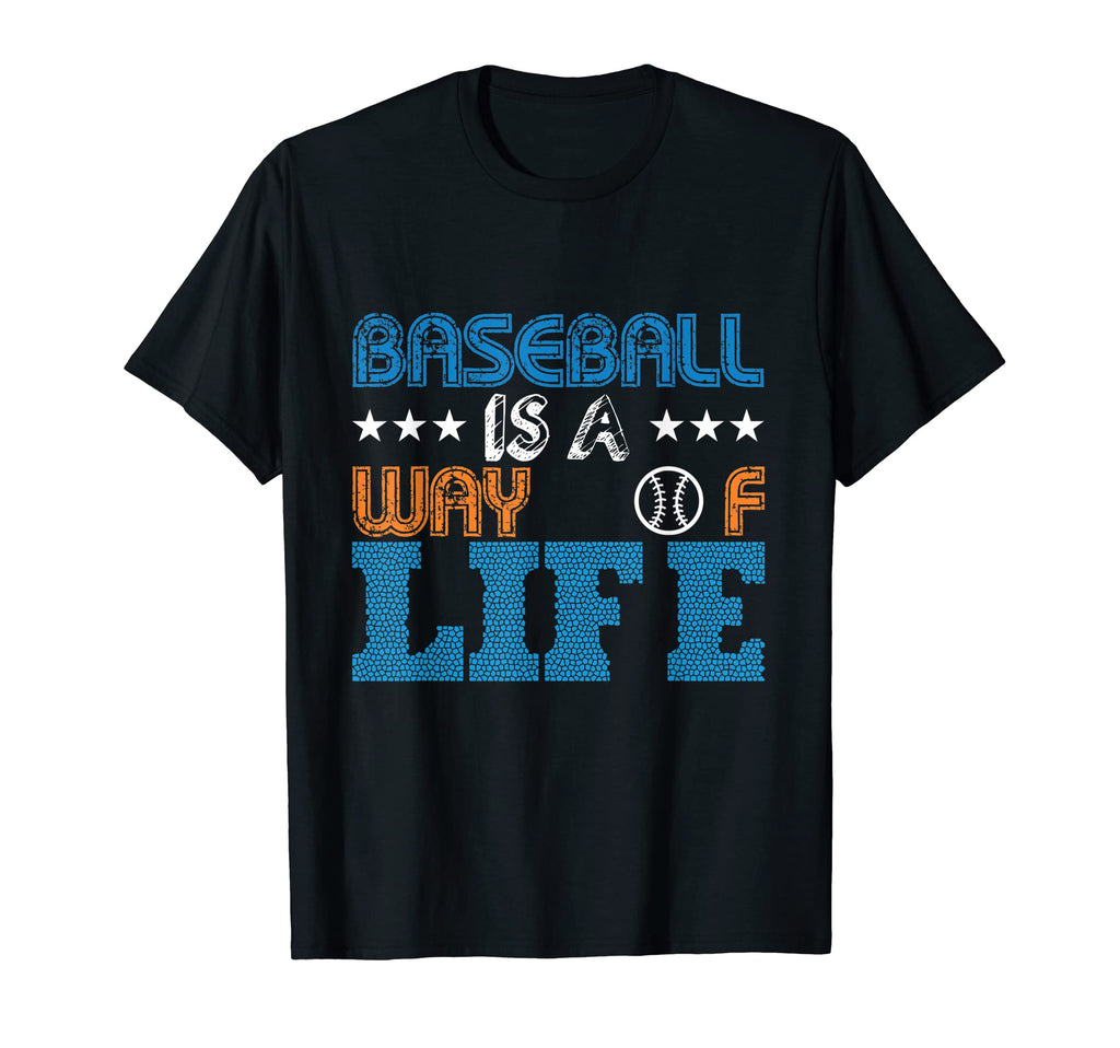 Baseball Is Way Life Baseball Player T-Shirt - Streetwear Style Unisex - T-Shirt, Sweatshirt, Hoodie