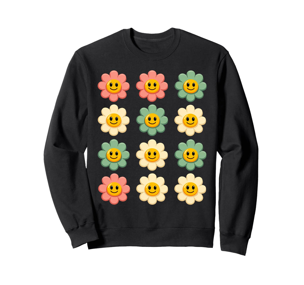 Flower Power Costume Sweatshirt - Fun Novelty Design for Adults - T-Shirt, Sweatshirt, Hoodie