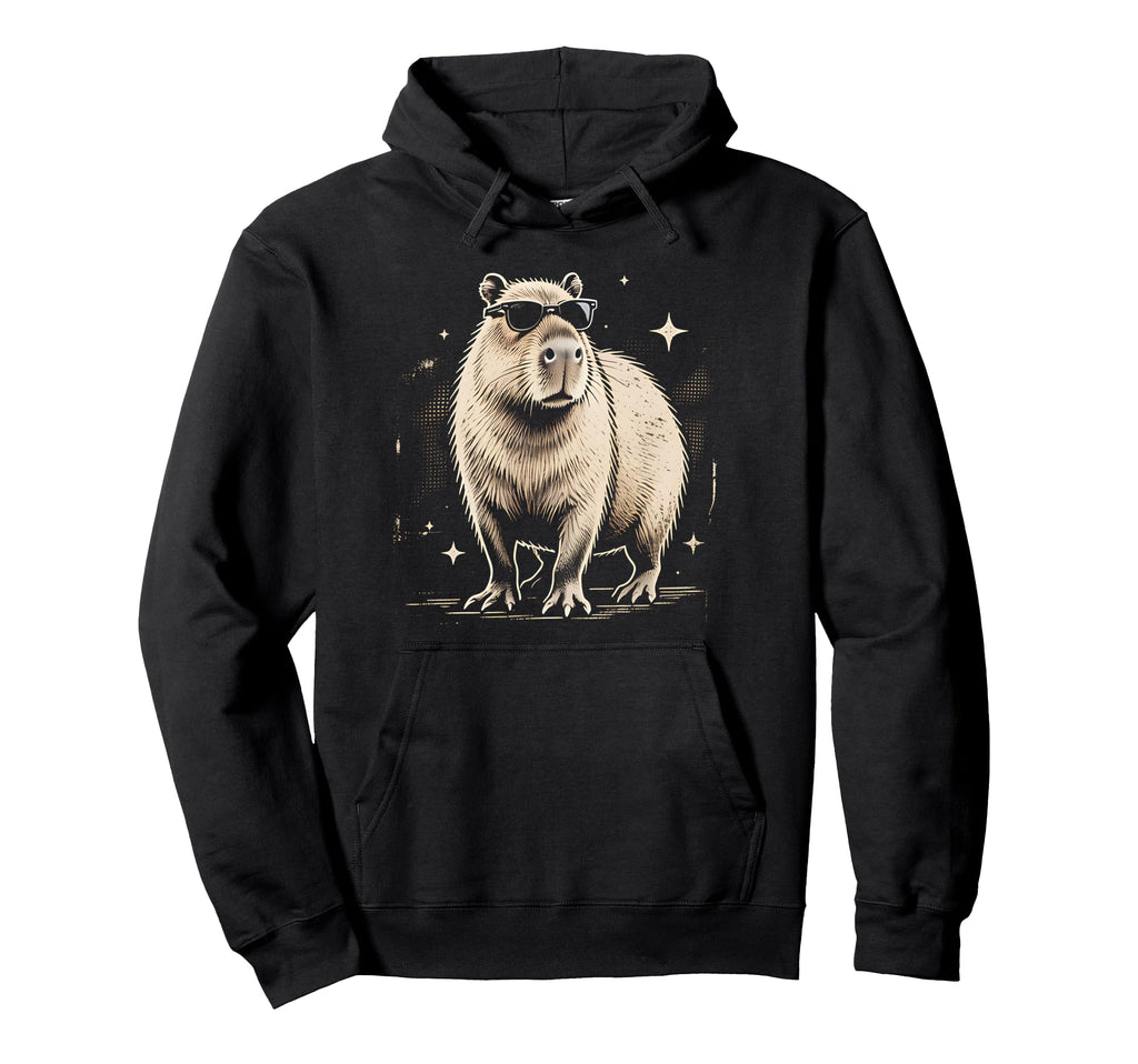 Y2K Capybara Sunglasses 90S 2000S Grunge Hoodie - Trendy Graphic for Adults - T-Shirt, Sweatshirt, Hoodie