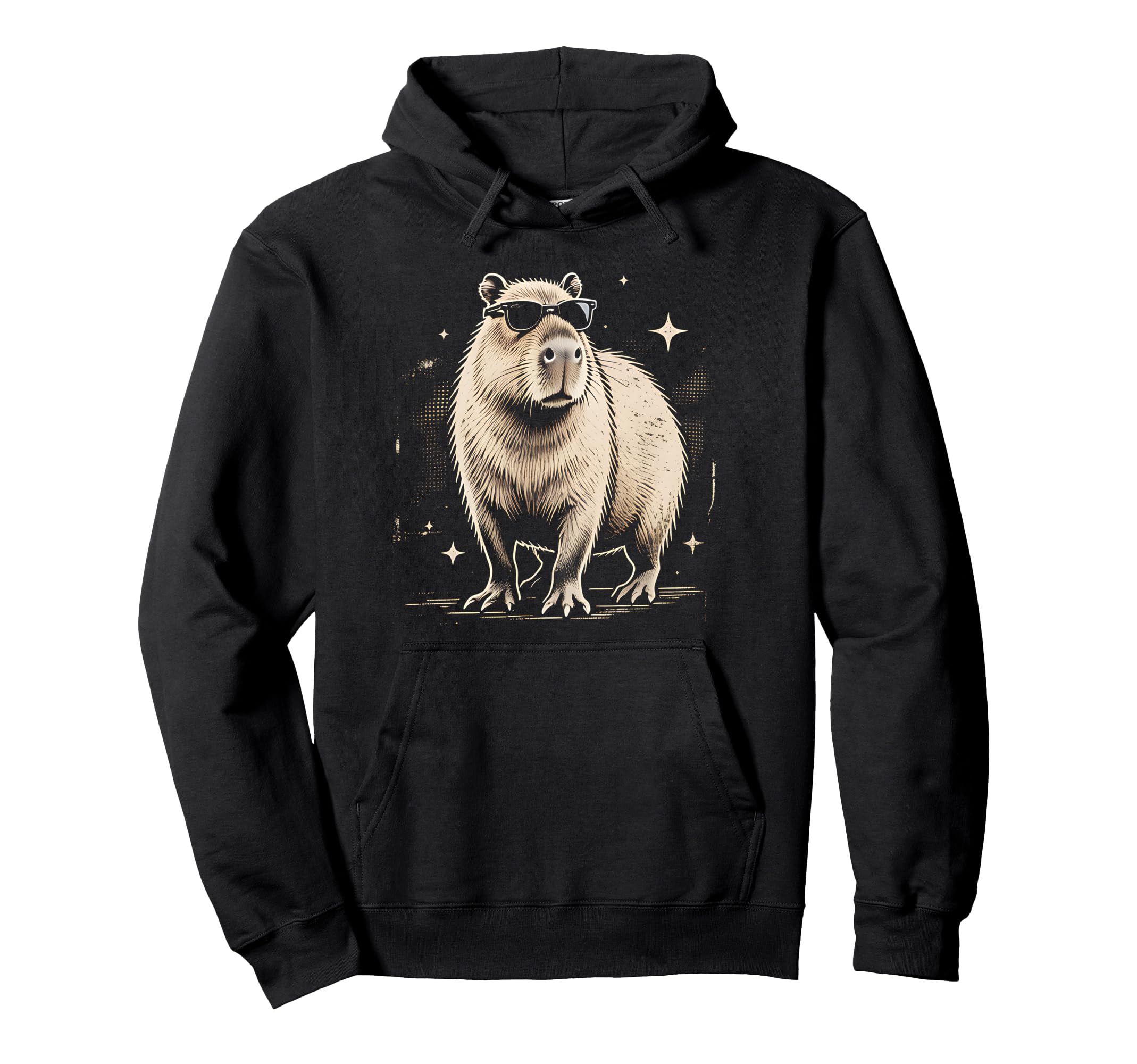 Y2K Capybara Sunglasses 90S 2000S Grunge Hoodie - Trendy Graphic for Adults - T-Shirt, Sweatshirt, Hoodie