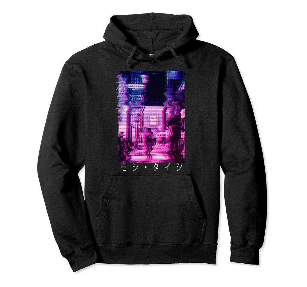 Vaporwave Aesthetic Japan 80S 90S Hoodie - Aesthetic Graphic for Adults - T-Shirt, Sweatshirt, Hoodie