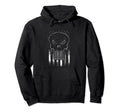 Marvel Punisher Distressed Flag Hoodie - Casual Everyday Wear for Adults - T-Shirt, Sweatshirt, Hoodie