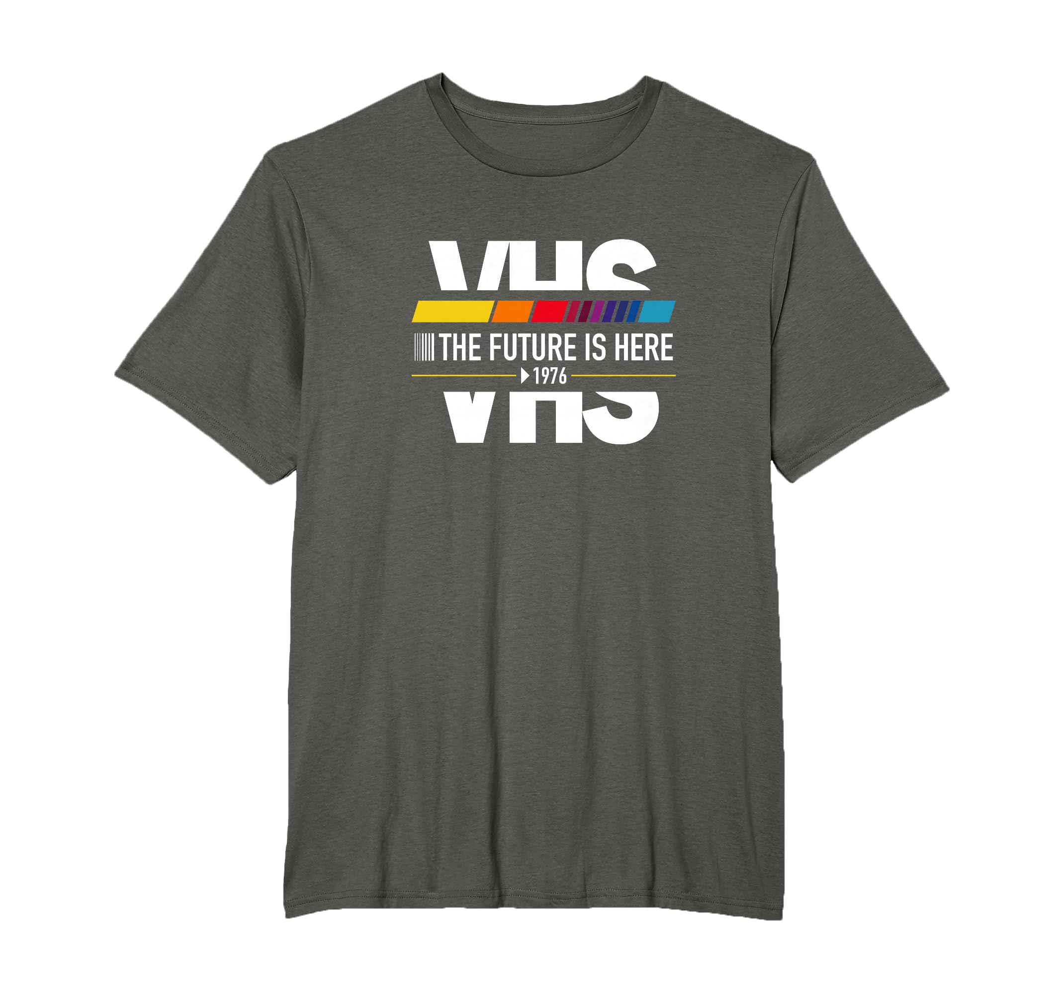 Vhs Future Is Here 1976 T-Shirt - Fun Novelty Design Men Women - T-Shirt, Sweatshirt, Hoodie