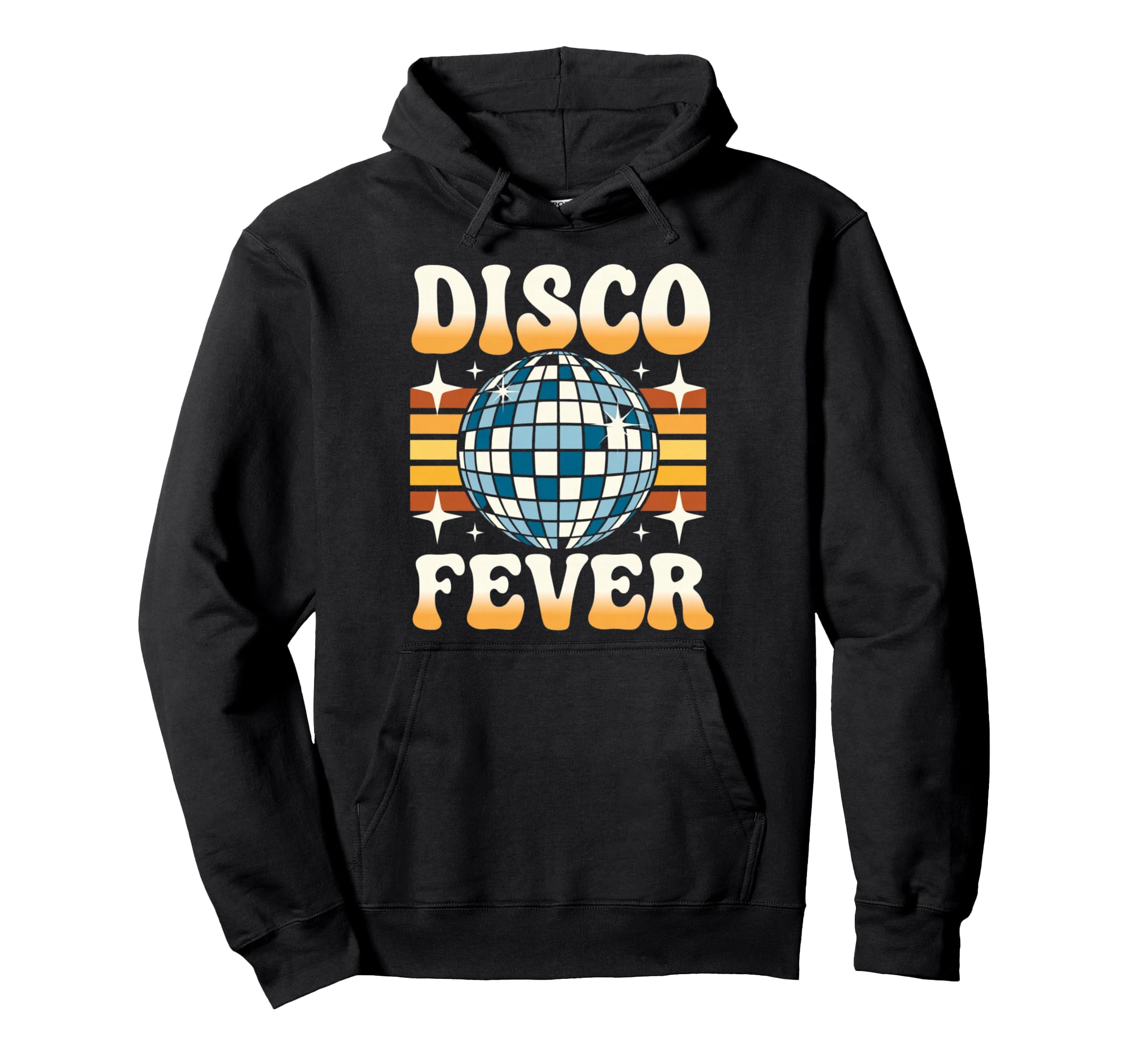 Disco Fever Disco Ball Party Hoodie - Minimalist Print Unisex - T-Shirt, Sweatshirt, Hoodie
