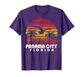 Panama City Fl Florida Sunset Distressed T-Shirt - Streetwear Style Unisex - T-Shirt, Sweatshirt, Hoodie