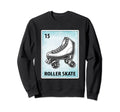 Roller Skate Mexican Cards Sweatshirt - Trendy Graphic for Adults - T-Shirt, Sweatshirt, Hoodie
