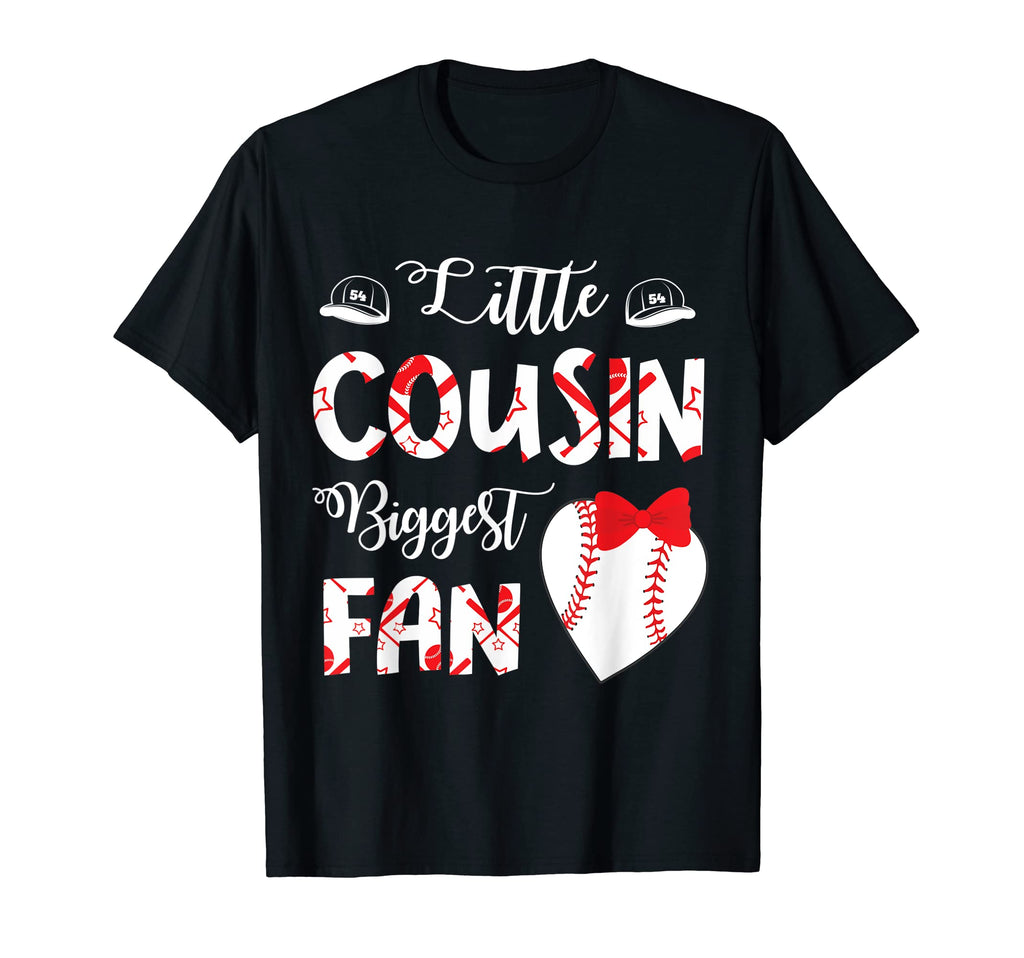 Big Baseball Heart Little Cousin T-Shirt - Aesthetic Graphic Men Women - T-Shirt, Sweatshirt, Hoodie