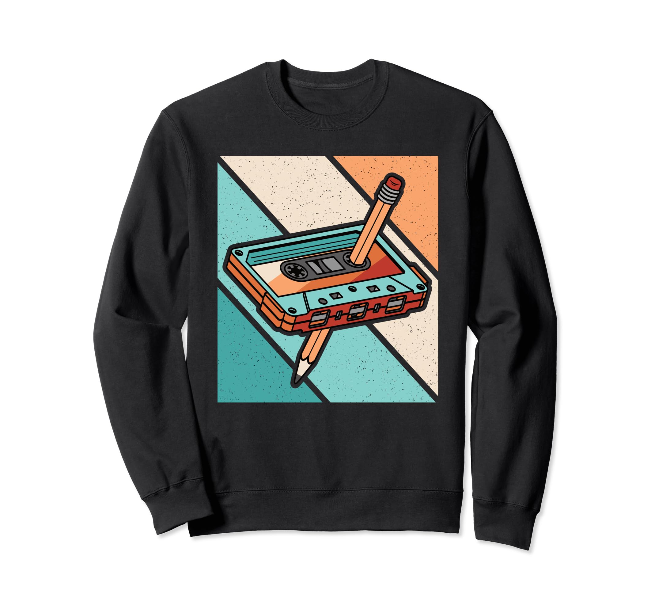 80S 90S Cassette Tape 1980S 1990S Sweatshirt - Streetwear Style Unisex - T-Shirt, Sweatshirt, Hoodie