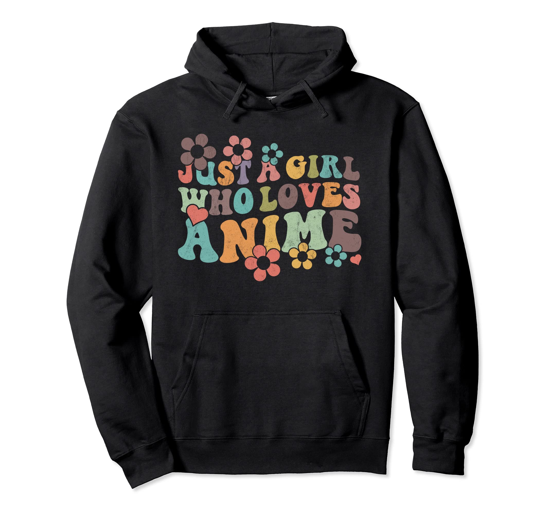 Groovy Boho Just Who Loves Anime Hoodie - Custom Art Print Men Women - T-Shirt, Sweatshirt, Hoodie