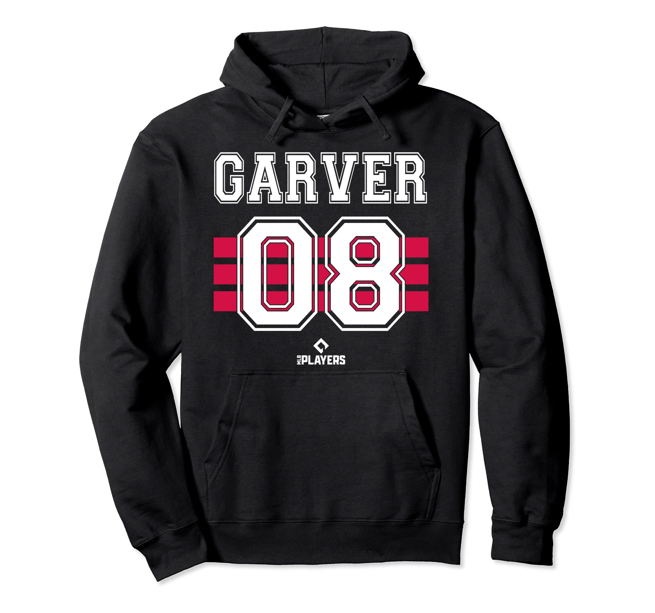 Mitch Garver 08 Minnesota Mlbpa Hoodie - Novelty Apparel for Adults - T-Shirt, Sweatshirt, Hoodie