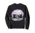 Camera Watercolor Photographers Sweatshirt - Novelty Apparel Men Women - T-Shirt, Sweatshirt, Hoodie