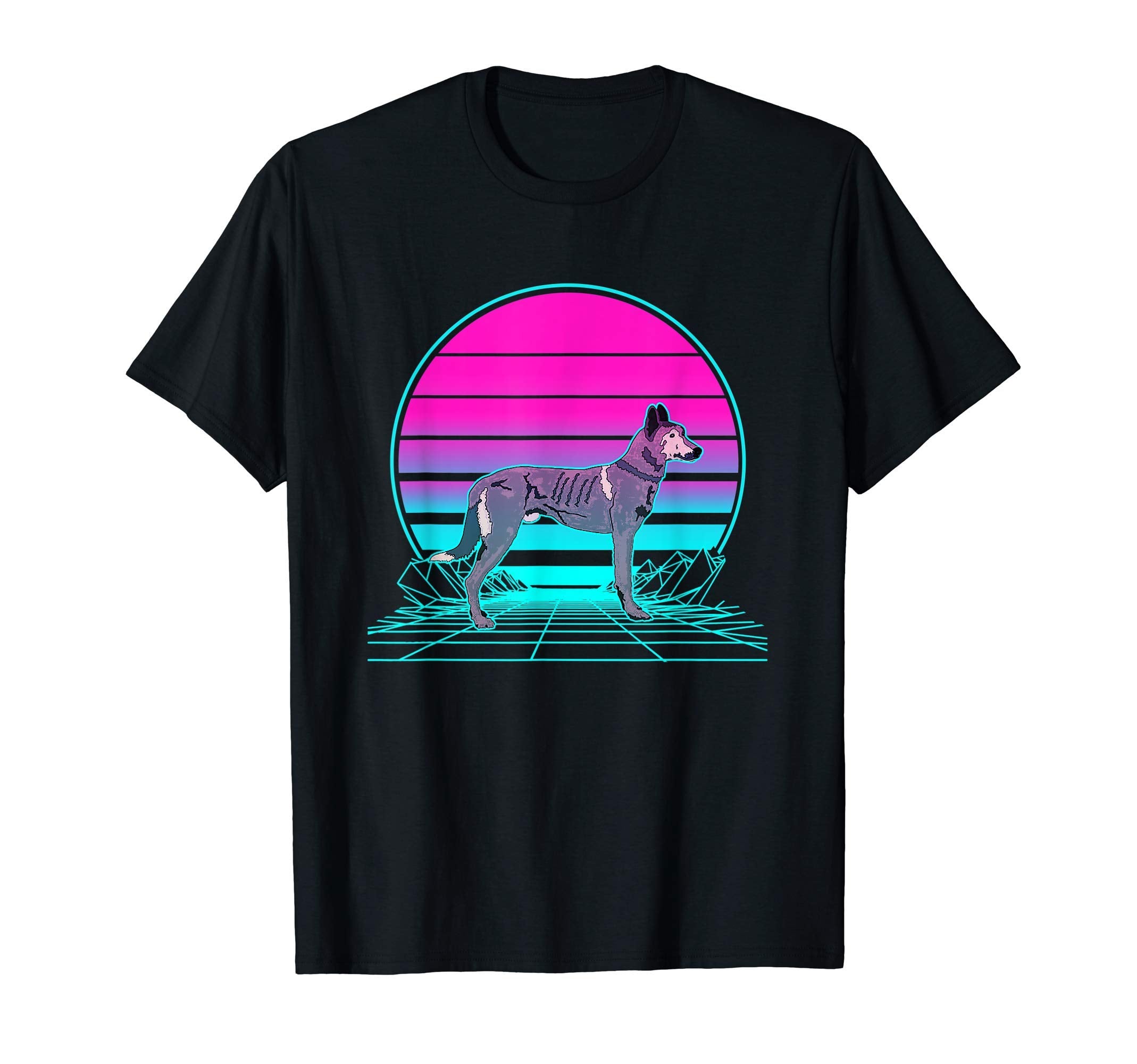 Sunset Dutch Shepherd T-Shirt - Trendy Graphic for Adults - T-Shirt, Sweatshirt, Hoodie