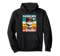 Funny Retirement Baseball Gnome Dad Hoodie - Fun Novelty Design for Adults - T-Shirt, Sweatshirt, Hoodie