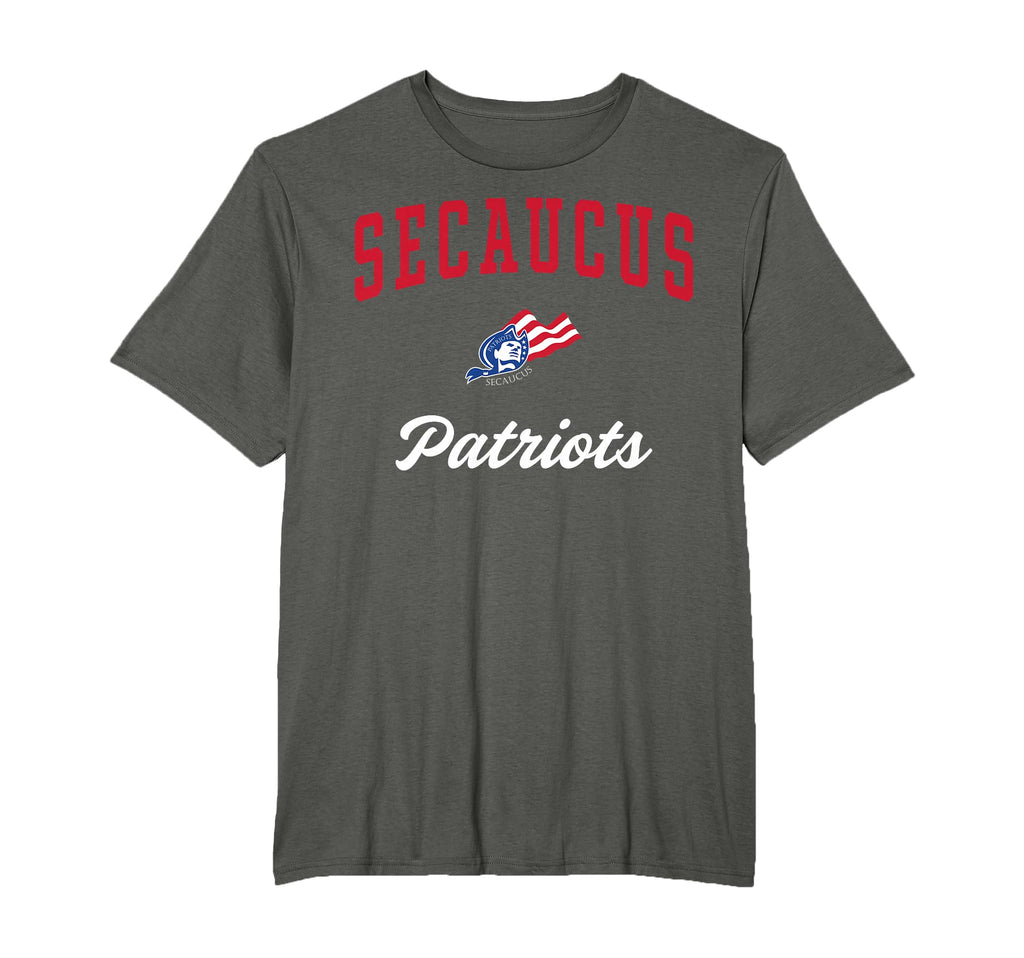 Secaucus High School Patriots T-Shirt - Aesthetic Graphic Men Women - T-Shirt, Sweatshirt, Hoodie