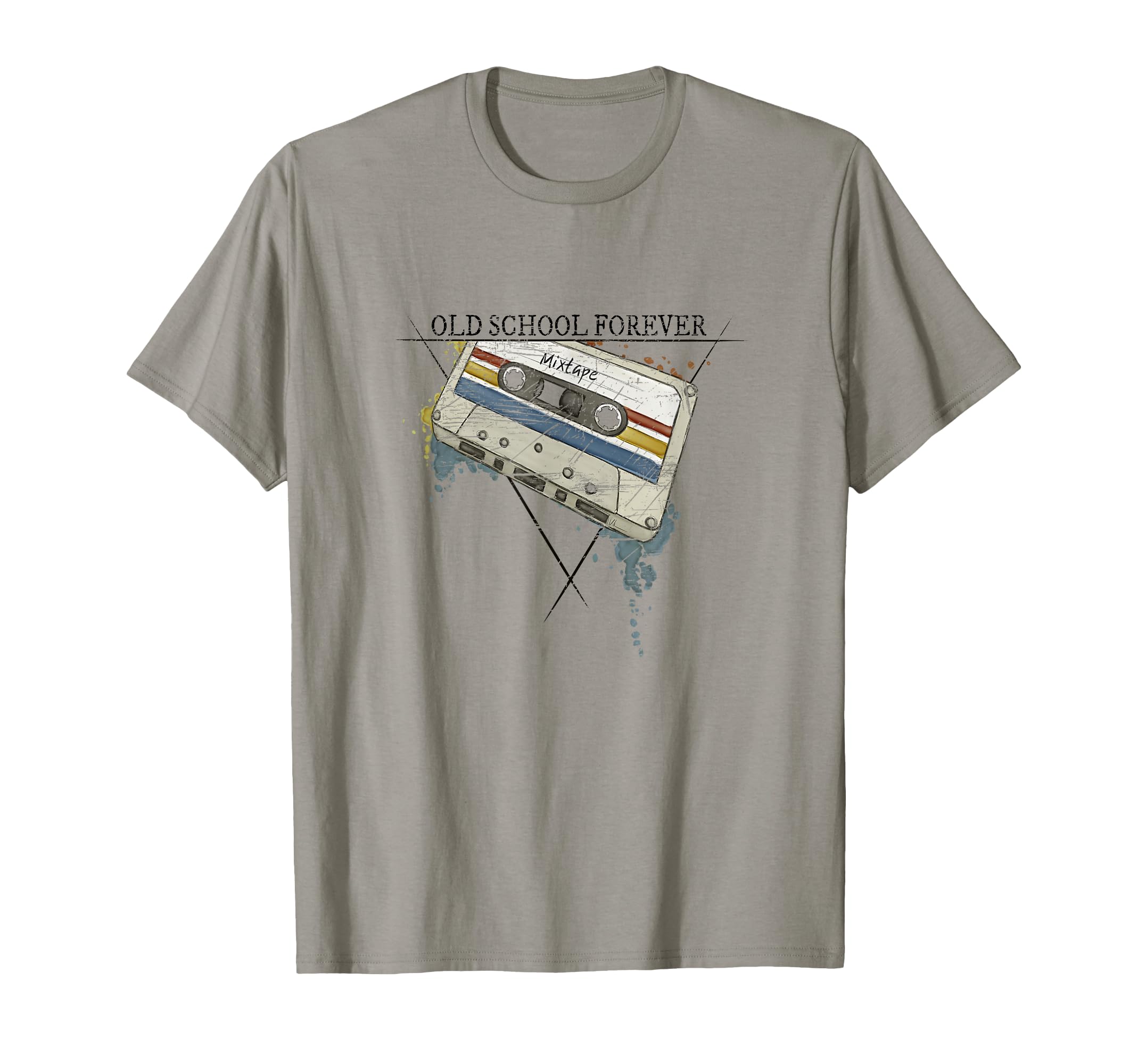 Old School Forever 90S Cassette T-Shirt - Fun Novelty Design Men Women - T-Shirt, Sweatshirt, Hoodie