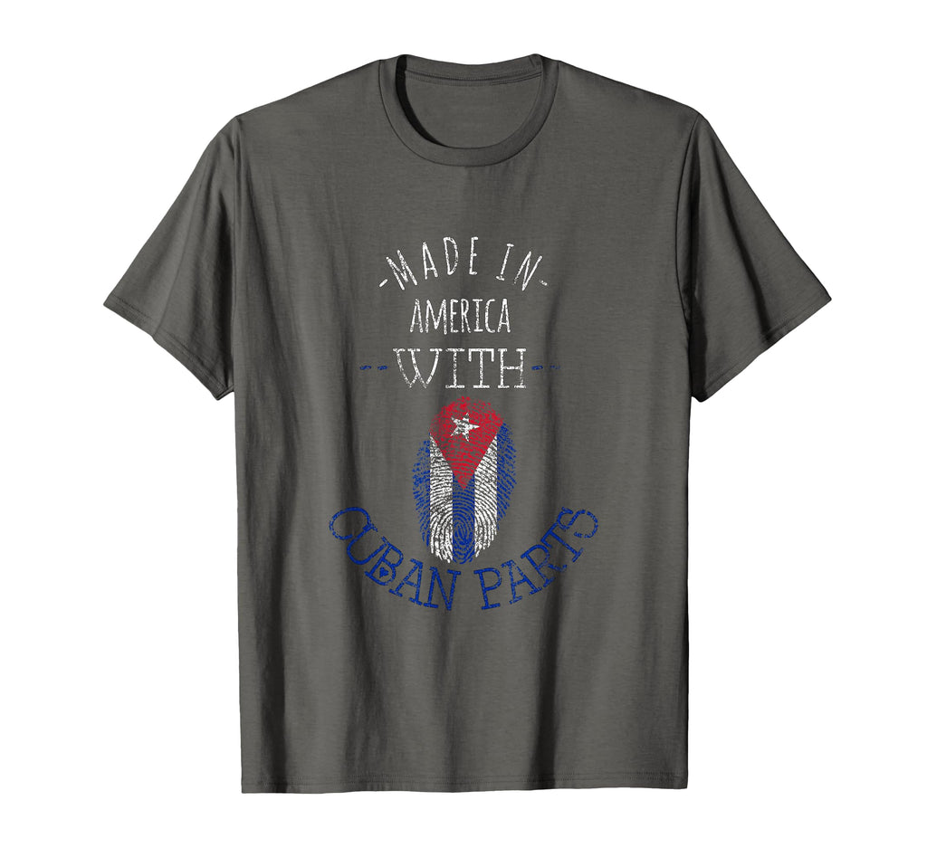 Cuban Distressed Made America W Cuban T-Shirt - Streetwear Style Unisex - T-Shirt, Sweatshirt, Hoodie
