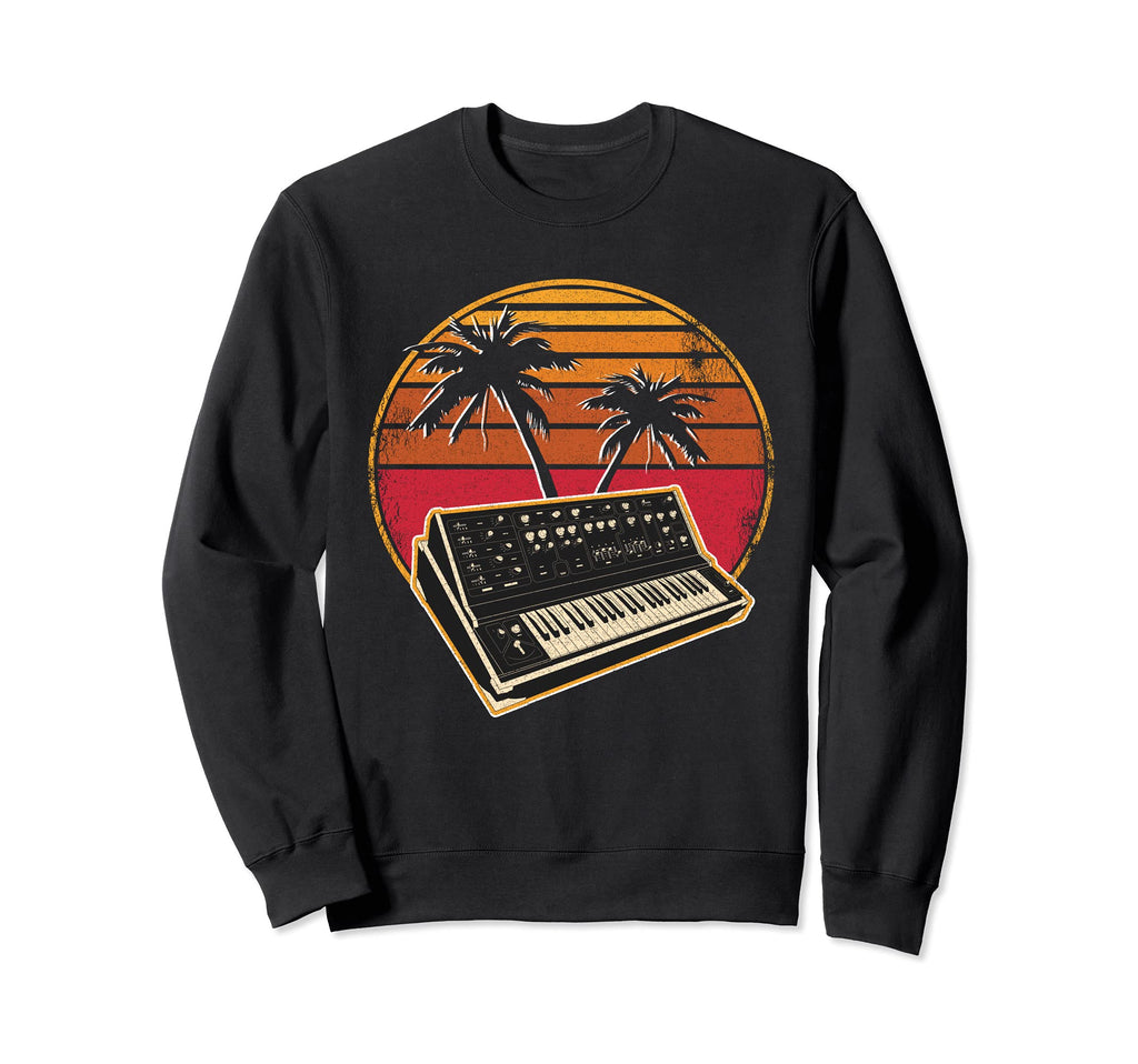Analog Synthesizer Retrowave 70S Sweatshirt - Streetwear Style Unisex - T-Shirt, Sweatshirt, Hoodie