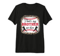 Baseball Thats My Brother Out There Tri T-Shirt - Streetwear Style Unisex - T-Shirt, Sweatshirt, Hoodie