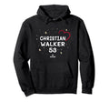 Christian Walker Heart Valentines Day Hoodie - Trendy Graphic Men Women - T-Shirt, Sweatshirt, Hoodie