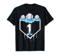 1St Birthday Party Ice Cream Drip T-Shirt - Aesthetic Graphic Unisex - T-Shirt, Sweatshirt, Hoodie