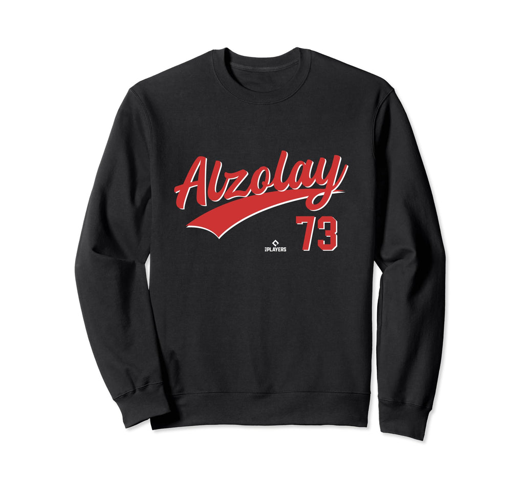 Adbert Alzolay 73 Chicago Baseball Sweatshirt - Graphic Print Men Women - T-Shirt, Sweatshirt, Hoodie