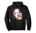 Kawaii Cat Strawberry Milk Shake Japanese Hoodie - Graphic Print Men Women - T-Shirt, Sweatshirt, Hoodie