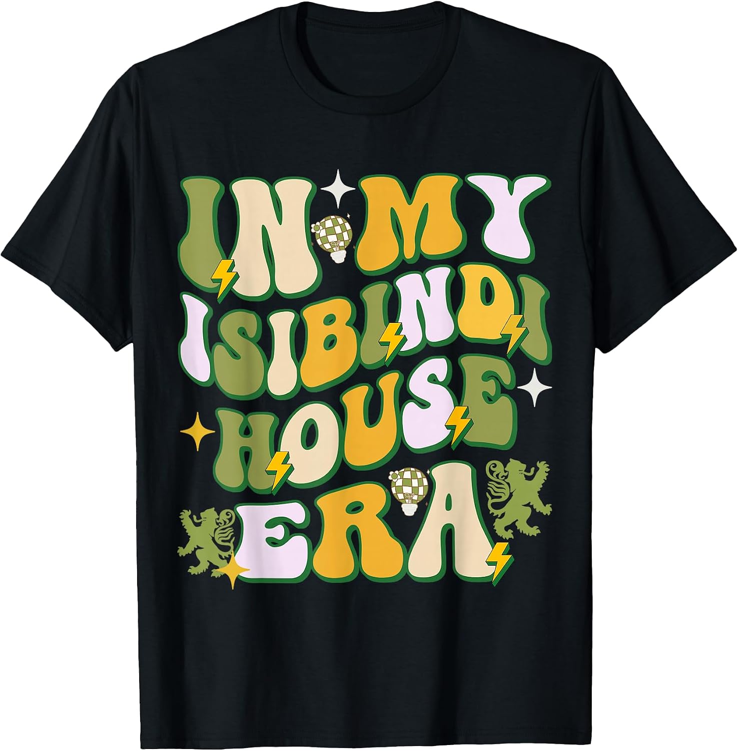 Green Retro Groovy ISIBINDI Lovers Cute Apparel - Adult & Kids T-Shirts, Sweatshirts & Hoodies apparel design preview 1