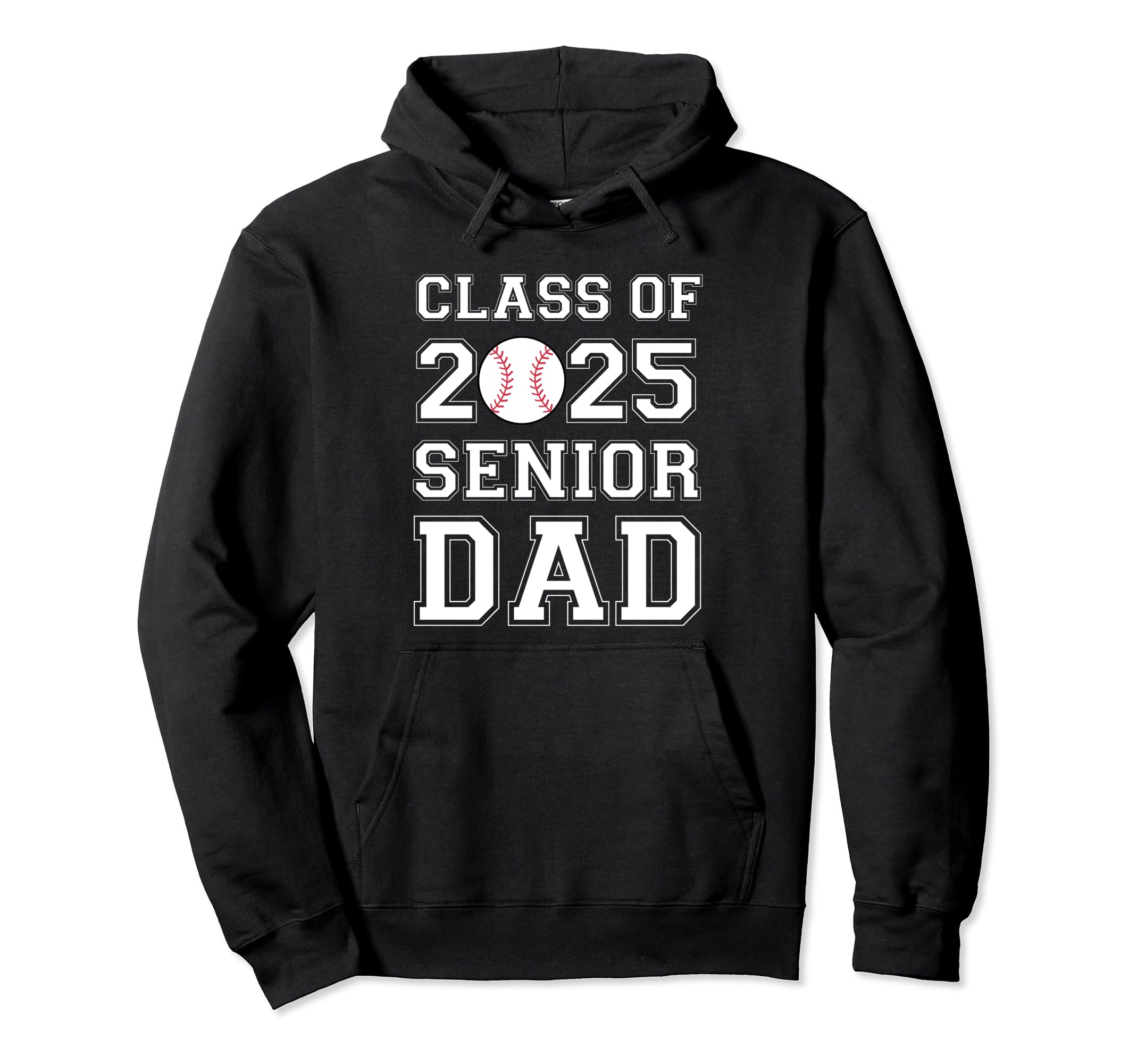 Class 2025 Baseball Dad Senior Hoodie - Trendy Graphic for Adults - T-Shirt, Sweatshirt, Hoodie