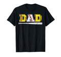 Baseball Dad Softball Fathers Day Daddy T-Shirt - Trendy Graphic Unisex - T-Shirt, Sweatshirt, Hoodie