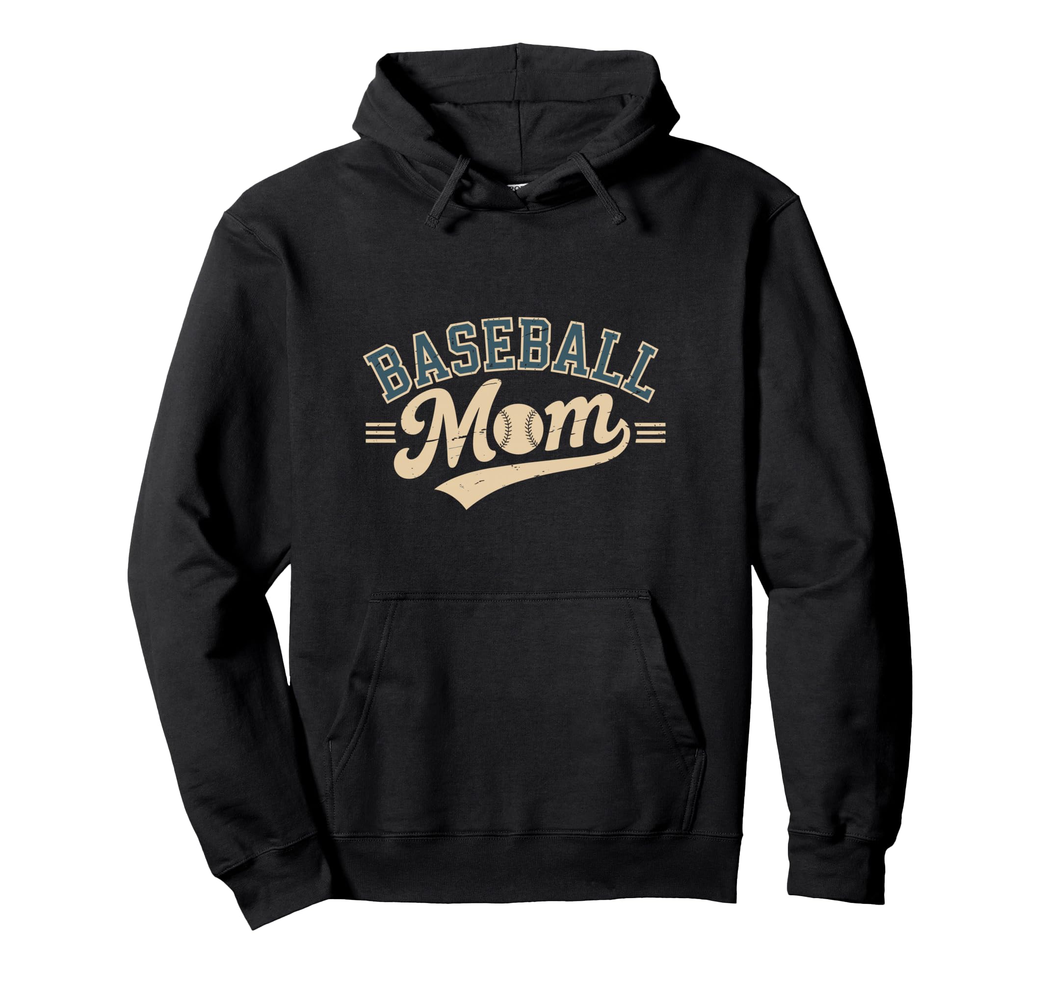 Funny Baseball Mom Mothers Day Hoodie - Graphic Print for Adults - T-Shirt, Sweatshirt, Hoodie