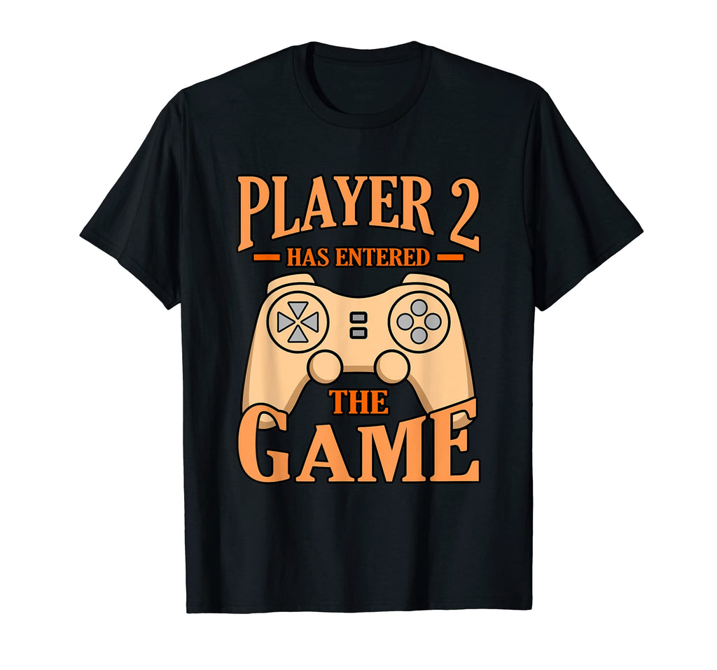 Player 2 Has Entered Game Fathers Day Dad T-Shirt - Unique Graphic Unisex - T-Shirt, Sweatshirt, Hoodie