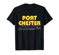 Port Chester New York Stripes T-Shirt - Casual Everyday Wear Unisex - T-Shirt, Sweatshirt, Hoodie