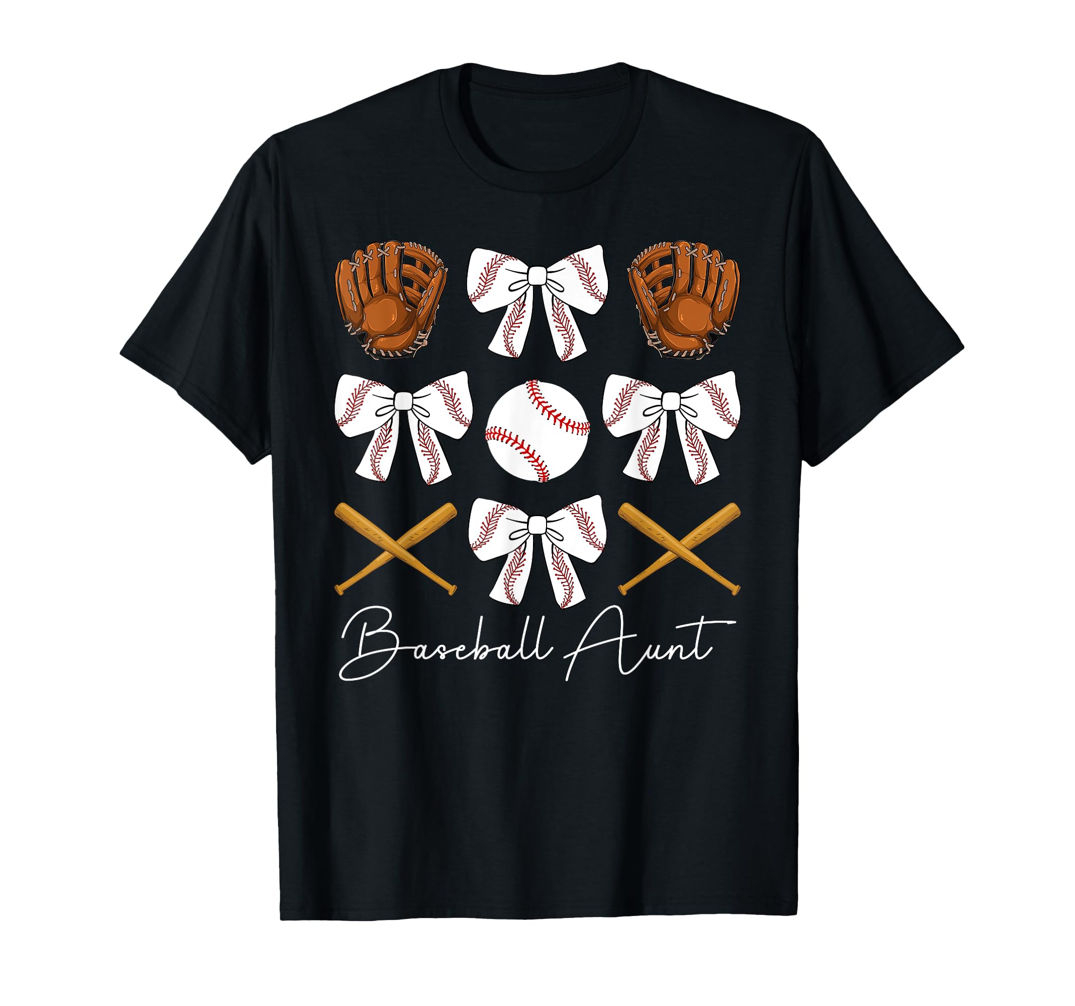 Baseball Aunt Baseball Player T-Shirt - Aesthetic Graphic for Adults - T-Shirt, Sweatshirt, Hoodie