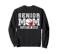 Baseball Senior Mom Class 2026 Sweatshirt - Minimalist Print Unisex - T-Shirt, Sweatshirt, Hoodie
