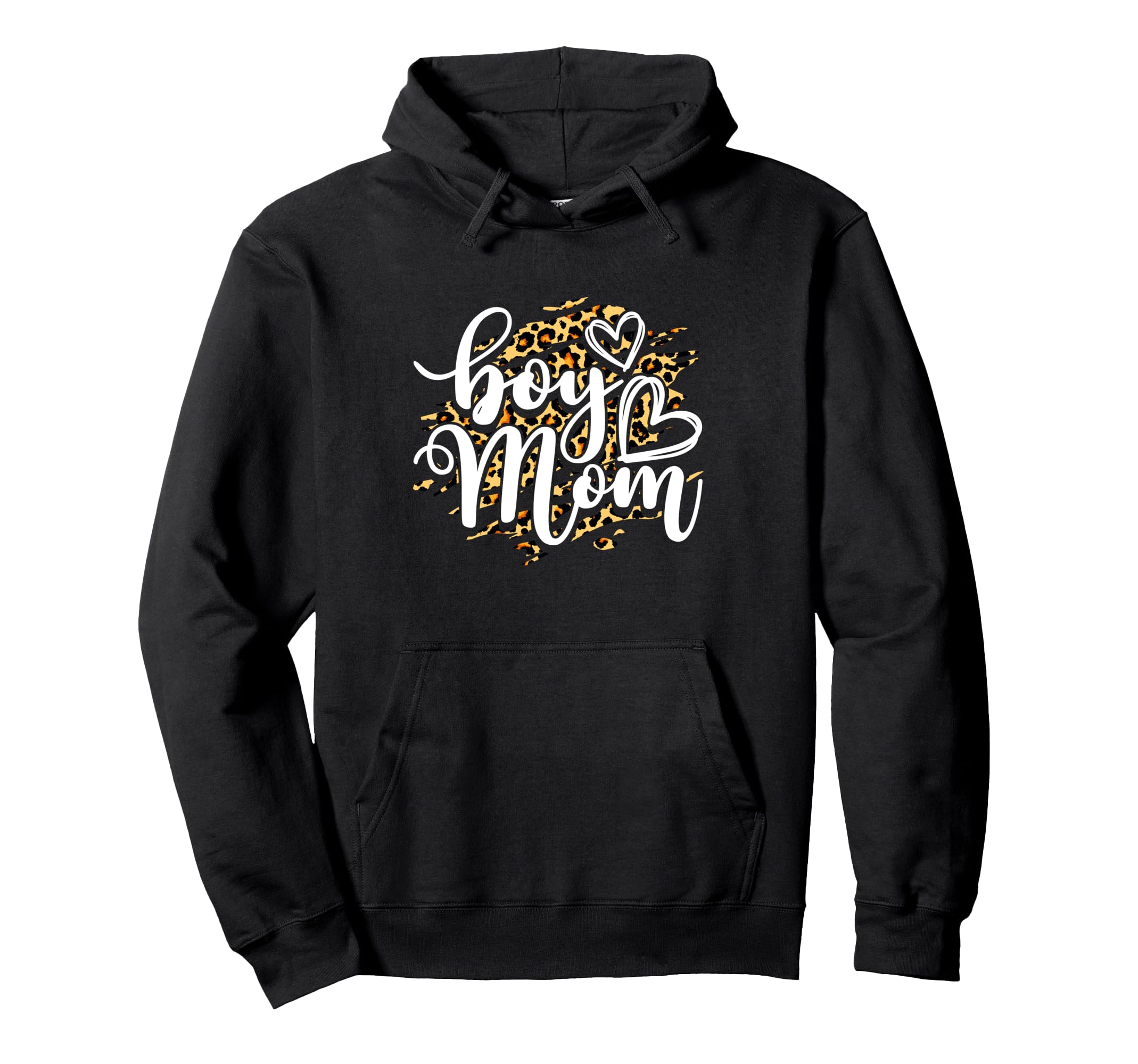 Mom Leopard Funny Mothers Day Mama Mom Life Hoodie - Trendy Graphic Unisex - T-Shirt, Sweatshirt, Hoodie