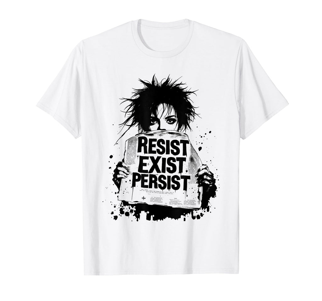 Punk 90S Grunge Urban Art Distressed T-Shirt - Novelty Apparel for Adults - T-Shirt, Sweatshirt, Hoodie