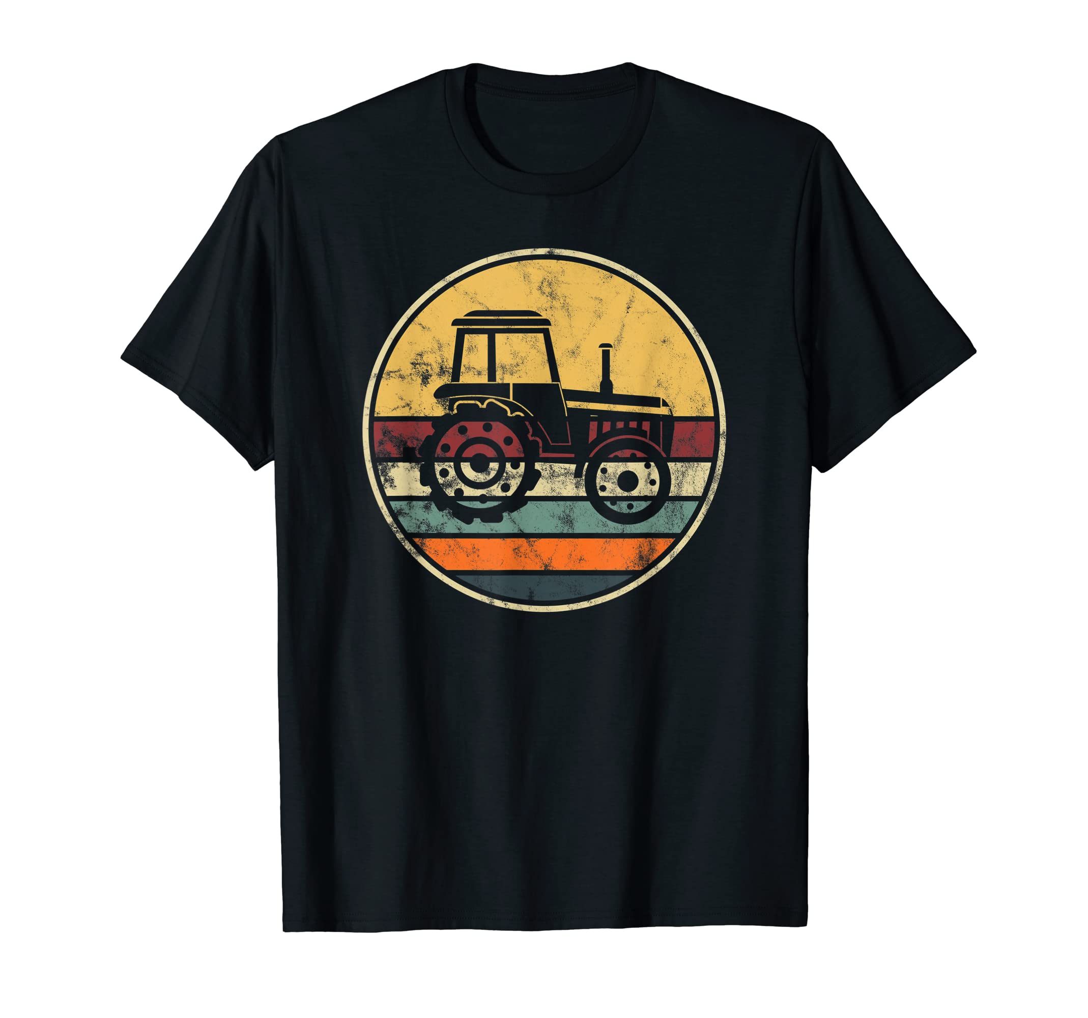 Tractor Outfit Distressed Farm T-Shirt - Casual Everyday Wear Men Women - T-Shirt, Sweatshirt, Hoodie