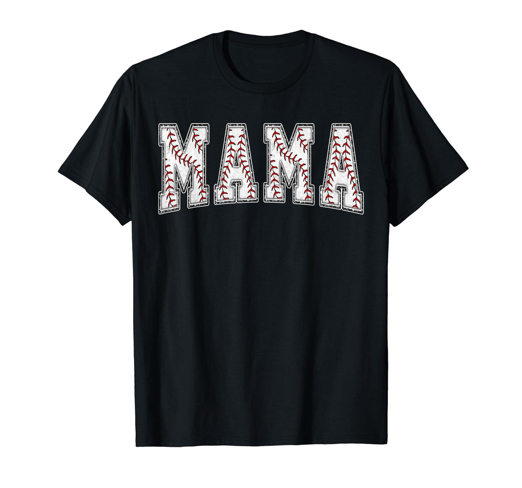 Baseball Mama Baseball Mom Mothers T-Shirt - Streetwear Style Men Women - T-Shirt, Sweatshirt, Hoodie