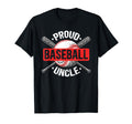 Proud Baseball Uncle Baseball T-Shirt - Aesthetic Graphic for Adults - T-Shirt, Sweatshirt, Hoodie