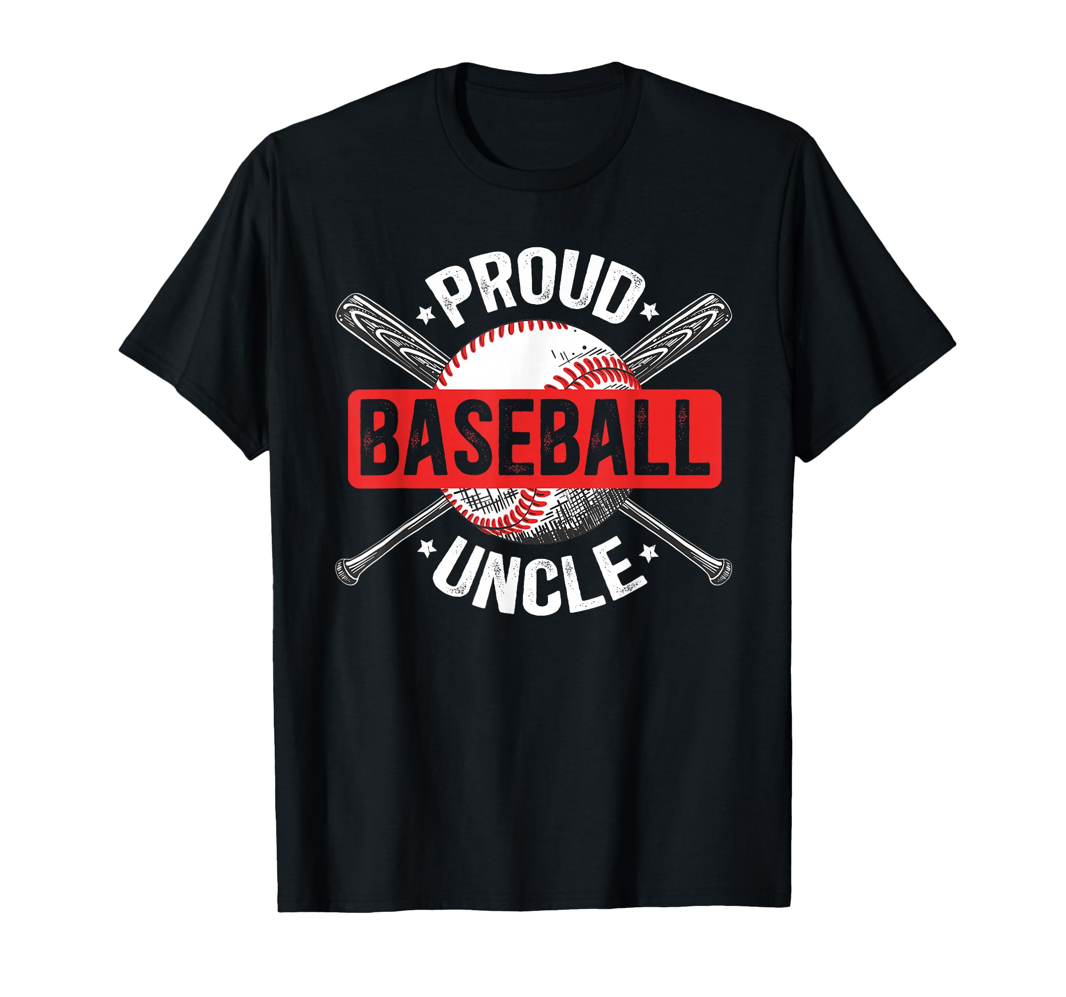 Proud Baseball Uncle Baseball T-Shirt - Aesthetic Graphic for Adults - T-Shirt, Sweatshirt, Hoodie