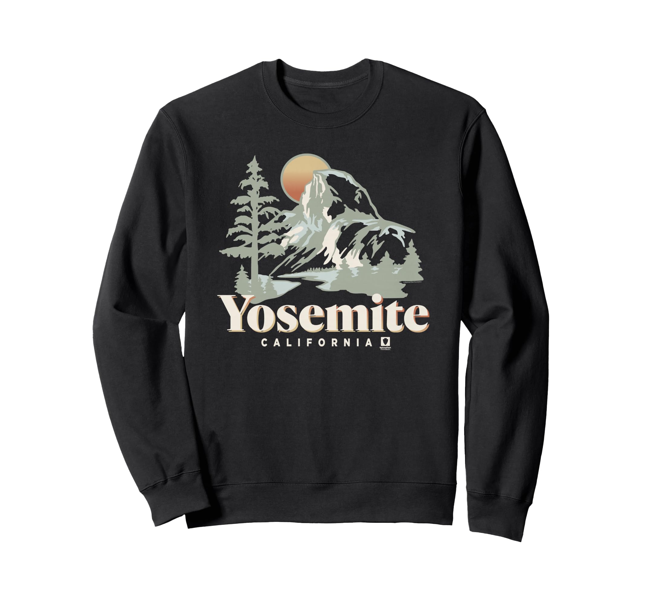 National Park Foundation Yosemite Sweatshirt - Custom Art Print Unisex - T-Shirt, Sweatshirt, Hoodie