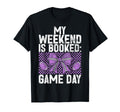 My Weekend Is Booked Game Day Football T-Shirt - Graphic Print for Adults - T-Shirt, Sweatshirt, Hoodie